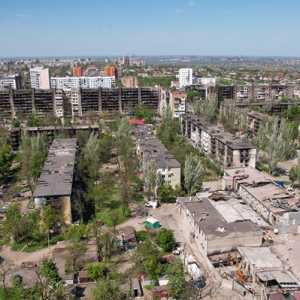 Kota Mariupol yang hancur oleh serangan Rusia/Net