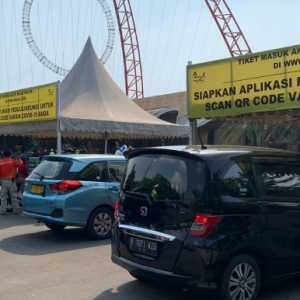 Pintu masuk kawasan Ancol, Jakarta Utara jelang Formula E/RMOL