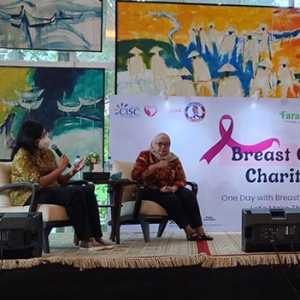 Breast Cancer Charity Day yang dihelat Farah.Id, Sabtu (29/10), menghadirkan sejumlah pembicara kompeten/Farah.id