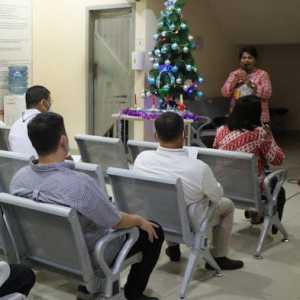 Prosesi misa natal tahun 2022 bagi terduga koruptor tahanan KPK/RMOL