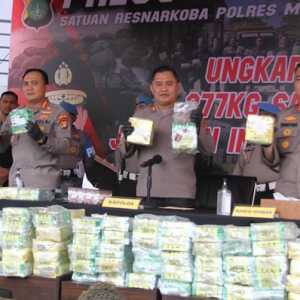 Bukan Main, Polres Jakbar Gagalkan Peredaran 277 Kg Sabu Jaringan Internasional