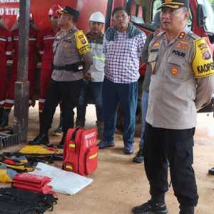 Antisipasi Karhutla, Polres Lamandau Cek Sarana Prasarana Perusahaan Sawit