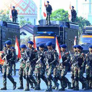 Jaga IKN, Dankor Brimob Bentuk Pasmar I, II, III di Tiga Wilayah Indonesia