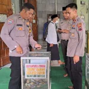 Antisipasi QRIS Palsu, Polrestabes Semarang Cek Kotak Amal Sejumlah Masjid