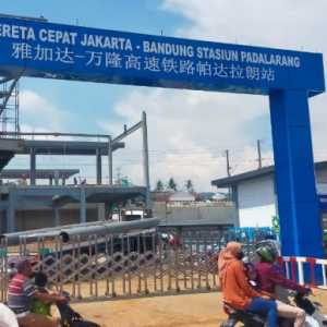 Stasiun Kereta Cepat Jakarta Bandung (KCJB) Padalarang/RMOL