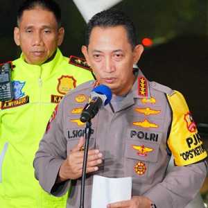 Tol Cikampek Mulai Dipadati Pemudik, Kapolri Perintahkan Jajaran Rekayasa Lalin