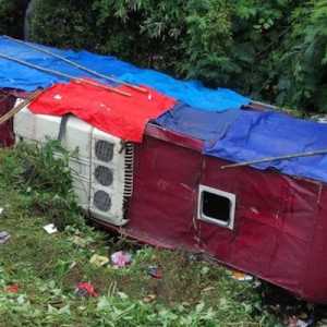 Kapolres Tegal Bantah Anak Kecil Tarik Tuas Rem Tangan Bus Wisata di Guci