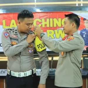 Wujudkan Keamanan Wilayah, Polres Tubaba Luncurkan Polisi RW