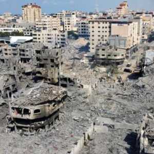 Kondisi Jalur Gaza yang dibombardir oleh Israel/Net