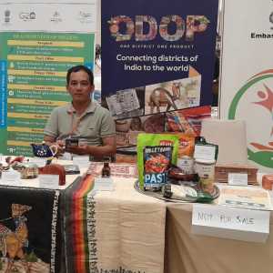 Stand ODOP di Bazar Diwali India-ASEAN/RMOL