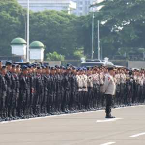 2.590 Personel Siap Kawal Demo Buruh dan Mahasiswa di Gedung DPR