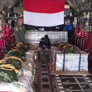 Baznas-TNI Terjunkan Bantuan untuk Palestina Lewat Udara