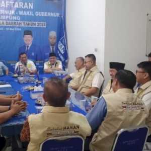 Laksanakan Mandat, Hanan Rozak Daftar Penjaringan Cagub PAN Lampung