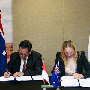 Indonesia-Australia Tandatangani Kerja Sama Pertukaran Informasi Kripto