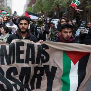 108 Mahasiswa Universitas Columbia Ditangkap Gara-Gara Dukung Palestina
