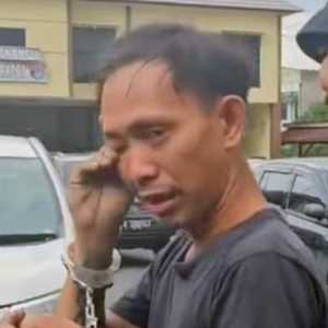4 Tahun Buron Kasus Curanmor, Residivis Bertato Menangis Saat Ditangkap