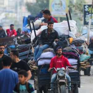 Israel Pindahkan 300.000 Ribu Warga Palestina dari Rafah Timur