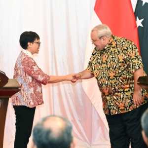 Menlu RI dan Papua Nugini Buat Pertemuan Bersejarah di Jayapura