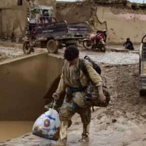 Korban Tewas Akibat Banjir Afghanistan Capai 153 Orang