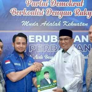 Kader PKB Daftar sebagai Bacabup Aceh Besar lewat Demokrat