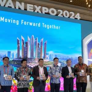 Foto bersama pembukaan Taiwan Expo 2024 di Jakarta Convention Center (JCC), Senayan, Jakarta Pusat pada Kamis, 16 Mei 2024/RMOL