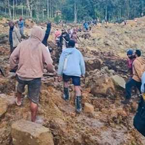 2.000 Orang Terkubur Hidup-hidup akibat Tanah Longsor di Papua Nugini