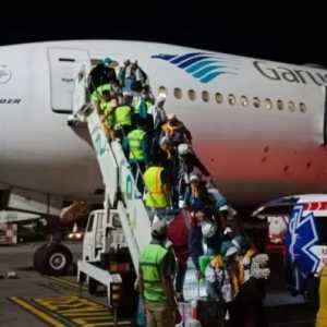 Pernyataan Dirut Garuda Terkait Terbakarnya Sayap Pesawat Rute Makassar-Madinah