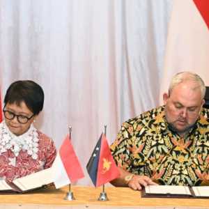 Indonesia dan Papua Nugini Teken Perjanjian Kerjasama Pembangunan dan Pelatihan Diplomat