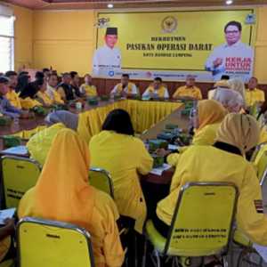 Galang Dukungan, Hanan A Rozak Kumpulkan Pengurus DPD II Golkar Bandar Lampung