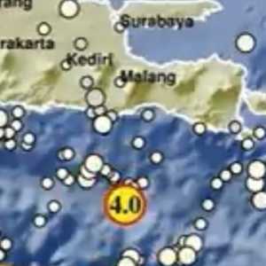 Sabtu Siang, Malang Diguncang Gempa Magnitudo 4