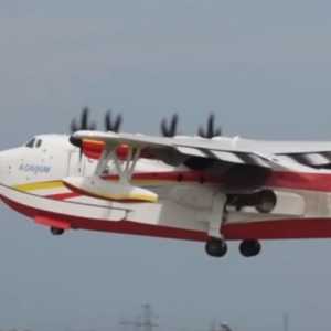China Berhasil Uji Terbang Pesawat Amfibi AG600 di Kondisi Suhu Tinggi