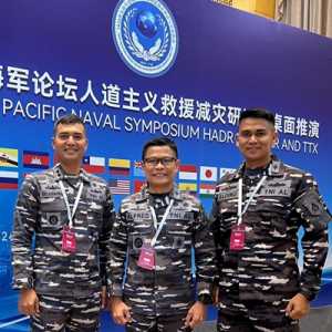 Delegasi TNI AL Paparkan MNEK pada Forum WPNS 2024 di China