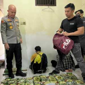 Moment Hari Bhayangkara, Polisi Tangkap Dua Kurir Sabu dan Sita 72 kg Sabu di Ciledug