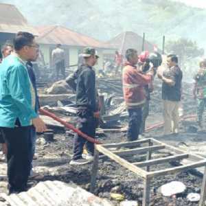 Kebakaran Hanguskan Belasan Unit Rumah di Pegasing Aceh Tengah