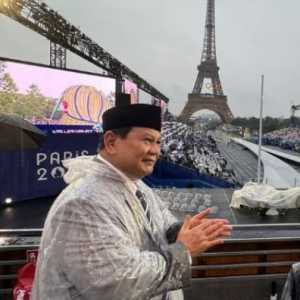 Prabowo Bangga Indonesia Raya Berkumandang di Olimpiade Paris