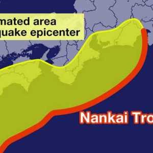 Jepang Hadapi Ancaman Gempa Lebih Dahsyat di Palung Nankai