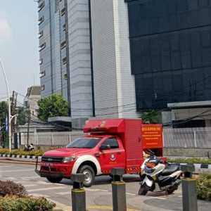 Kantor Bakamla Kebakaran, Jalan Proklamasi Ditutup Sementara