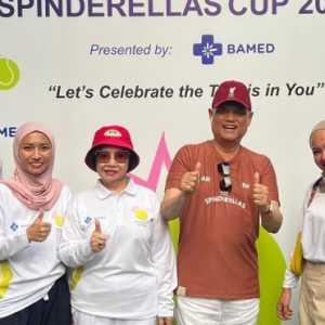 Spinderellas Gelar Turnamen Tenis Bertajuk 