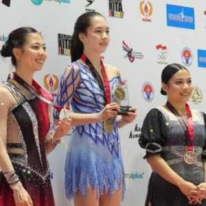 Jakarta Ungguli Jabar di Kejurnas Ice Skating 2024