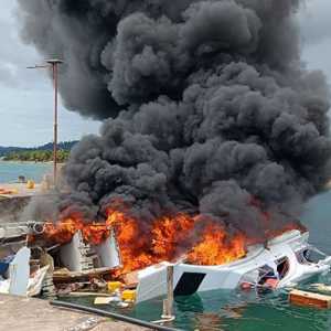 Lima Orang Tewas Termasuk Cagub Malut Benny Laos dalam Kebakaraan Speedboat