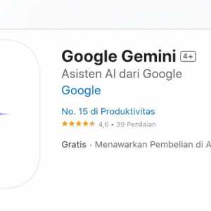 Google Rilis Aplikasi Gemini untuk iOS