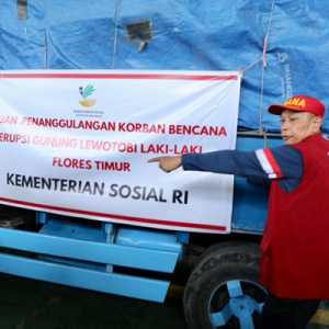 Wamensos Awasi Distribusi Bantuan Bencana Erupsi Lewotobi, Segini Nilainya