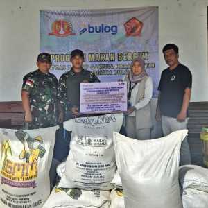 Perum Bulog Bersama Satgas Garuda Merah Putih Salurkan Makanan Bergizi di Merauke