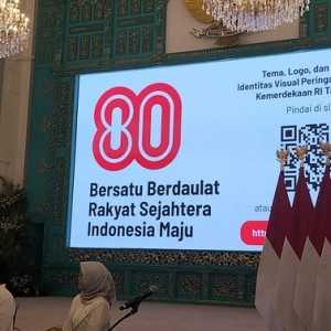 Presiden Prabowo Subianto meluncurkan logo dan tema HUT ke-80 RI di Istana Negara, Jakarta pada Rabu, 23 Juli 2025/RMOL