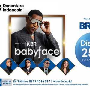 BRI Siapkan Promo Spesial Konser Babyface