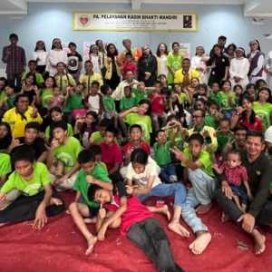 Pemuda Katolik Gelar Aksi Sosial di Panti Asuhan