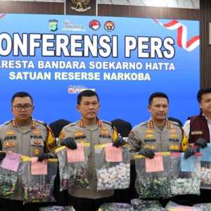 Polresta Bandara Soetta Bongkar Peredaran Vape Berisi Obat Keras Senilai Rp42,5 Miliar