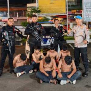Enam Remaja Diciduk Brimob Saat Hendak Tawuran di Ciputat