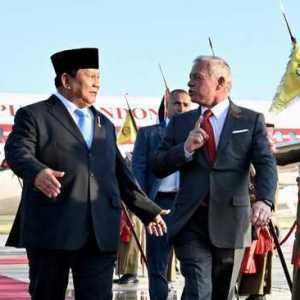 Raja Yordania Bakal Lakukan Kunjungan Balasan ke Jakarta Pekan Ini