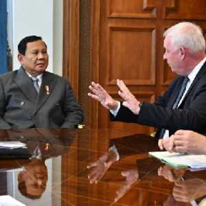 Prabowo Terima Kunjungan Sekjen Konfederasi Buruh Internasional